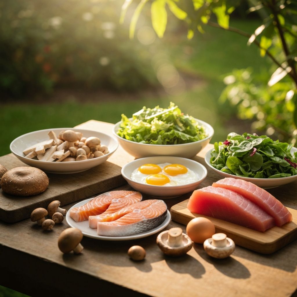 Vitamin D rich foods